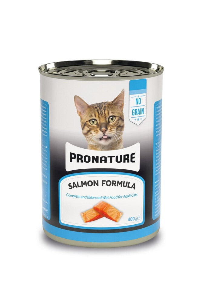 Pronature Ezme Somonlu Tahılsız Kedi Konservesi 400 GR | SRC: Barcode: 8681612751089
